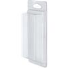 DOJA Barcelona DOJA Industrial | Scatole Blister Auto-Chiusura Piccole | 100 Pz | Interno 99x61x15 mm | Esterno 137x75x25 | Scatole Trasparenti PVC | Blister Trasparente | Contenitori Plastica con Chiusura Ermetica