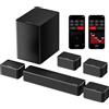 ULTIMEA 7.1 Soundbar per TV con App Intelligente 410W Sound Bar Televisore Home Theater