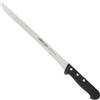 Arcos Coltello da Taglio/Jamonero con Lama in Acciaio Inossidabile 280 mm - Manico Ergonomico in Poliossimetilene POM, Lama Lunga e Resistente con Borsellato - Nero, Serie Universal
