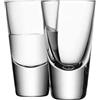 LSA International BR01 Bar, Bicchieri da Vodka, 100 ml, Trasparenti, Confezione da 4