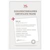walther design New Lifestyle KV130W5, Cornice in Plastica, Confezione da 5 Pezzi, 21 x 29.7 cm (DIN A4), Bianco