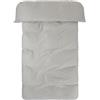 Jotex Zack Satin Copripiumino Esclusivo Raso in Cotone Biologico Certificato GOTS Copripiumino - Beige 140 x 200 cm