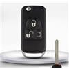 onetop1 2 Pulsante remoto auto chiave Flip caso pieghevole per Mercedes Benz C E S ML SL ML55 W168 W124 AMG S500 SL500 HU64 Blade