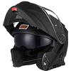ORIGINE Casco Moto Modulare Bluetooth Omologato ECE Voice Dial Casco Moto Chiamata Vivavoce (SOLID MATT BLACK,M)