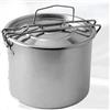 Frabosk Pietanziera - portapranzo + secondo 12 cm inox scatolata riv
