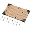 Genmitsu Spoilboard CNC MDF GRID per router CNC 3018, compatibile con 3018-PRO/3018-PROVer/3018PROVer Mach3, 300 x 180 x 12 mm, fori M6 (6mm), viti e dadi inclusi