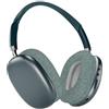 AUDALA Cuffie Wireless Bluetooth Over Ear Senza Fili con Microfono Musica Stereo HiFi per Sport Palestra TV PC Telefono iOS Android 28 Ore (Blu)