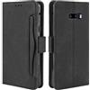 HualuBro Cover per LG G8X ThinQ, LG V50S ThinQ Cover, Flip Cover a Libro in Premium PU Pelle Magnetica Antiurto Case Portafoglio Custodia per LG G8X ThinQ/LG V50S ThinQ Cover - Nero
