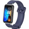 MIJOBS Cinturino Compatibile con Huawei Band 8 & Huawei Band 9 Cinturino di Ricambio Sport Cinturini di Silicone per Huawei Band 8/NFC, Huawei Band 9/NFC Accessori Cinturino a Sgancio Rapido