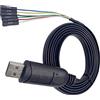 DSD TECH SH-U09G Cavo seriale USB a Ttl Integrato FTDI FT232RL IC 1.8M / 5.9FT