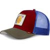 Djinns - Bitter - Cappellino in rete, Wine/oliva/blu, Taglia unica
