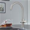 Grohe Red rubinetto da cucina, con sistema per acqua calda e di filtraggio, orientabile, 30079DC1, Red supersteel [Rubinetti da Cucina]
