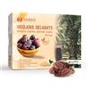 NABALI FAIRKOST FÜR ALLE NABALI FAIRKOST Medjoul Dates Delight dalla Giordania I 100% naturale aromatico fresco orientale & vegano I Datteri Medjool senza conservanti miele dolce & caramello (1 kg)