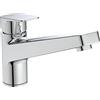 Ideal Standard BD324AA Rubinetto Miscelatore da Cucina, Finitura cromata, Single lever low cast spout kitchen mixer
