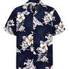 P.L.A. Original Camicia Hawaiana, Gentian, blu scuro XL