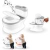 Mobiclinic® kids, Vasino, Toikid, Età 1-3 anni, Con coperchio, Risciacquo acustico, Scomparto per la carta igienica, Funzionamento a batteria, Secchio rimovibile, Sedile impermeabile