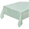 emmevi Tovaglia Cucina Antimacchia Plastificata Cerata Felpata Copri Tavolo Quadretti Verdi 140x100 Cm