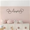 Wallity Hanah Home Elegante accessorio decorativo da parete in metallo, 19 x 70 cm, 100% metallo, spessore 1,5 mm, perfetto per decorazioni domestiche e spazi moderni