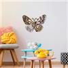 Wallity Hanah Home Accessori decorativi da parete in metallo, realizzati a mano, 22 x 29 cm, 100% metallo (1,5 mm), design unico dipinto a mano, perfetto per la decorazione della casa e il tocco personale
