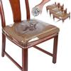 Houseables Coprisedia in plastica protettivi, coprisedili in plastica per sedie da pranzo, 4 pezzi, per sedili da 40,6-45,7 cm, regolabili, impermeabili, trasparenti, coprisedie in plastica