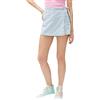 Koton Jeans Shorts Skirt Mini mit Bindedetail aus Baumwolle, Pantaloncini Donna, Indigo (Mid),