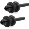ROBUST CAR PARTS Robusti 2 pezzi portabagagli clip in plastica per Citroen C2 C3 C4 Cactus DS3 Saxo Peugeot 206 207 208 307 308 699218