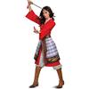 Disguise Mulan Women's Deluxe Hero Red Fancy Dress Costume X-Large