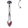 AROWRO Gioielli per piercing alle sopracciglia G23 Titanio Anelli per sopracciglia Bilanciere per sopracciglia Anelli per ombelico Anelli per ombelico Labret verticale Anello per labbro Rook Tragus