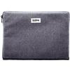Hindbag Copertura Computer portatili da 13" - Cotone - Grigio - refurbished