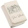 Jeweidea Portafoglio Donna Portafoglio Personalizzato con Foto e Nomi Incisi Portafoglio Donna Piccolo con Carte di Credito Scomparto per Monete Regali per Mamma Regali per Festa Della Mamma (Bianco)