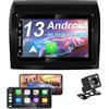AneQu Autoradio per Fiat Ducato Per Peugeot Boxer Per Citroen Jum con radio Carplay Android 13, Per 7 pollici 4-Core 32 Go ROM supporto/NAVI/GPS/WiFi/BT/Radio/FM/USB/DAB