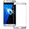 TANGJIANCHENG-PHONE ACCESSORIES Professionale IPartsAcquista Compatibile con l'obiettivo in Vetro Esterno dello Schermo Anteriore Samsung Galaxy S7 Edge / G935 Parti (Color : Silver)
