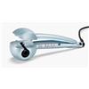 Babyliss Spazzola Elettrica Arricciacapelli con Termostato Regolabile e Spegnimento Automatico colore Blu Hydro-Fusion Curl Secret - C1700E