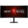 Acer Monitor 34" 2K 1440p NITRO XV345CURV3BMIPHUZX QHD Curvo Black e Red UM