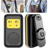 AearKing Altoparlante Bluetooth Indossabile, Cassa Bluetooth Portatile Impermeabile con Clip Magnetica, Mini Speaker Bluetooth 5.4 Wireless con Microfono Integrato per Musica e Chiamate in Vivavoce
