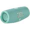 JBL Charge 5 Speaker Bluetooth Portatile, Cassa Altoparlante Wireless Resistente ad Acqua e Polvere IPX67, Powerbank integrato, USB, PartyBoost, Bass Radiator, Fino a 20h di Autonomia, Verde Acqua