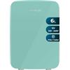 Cecotec Mini Frigorifero Bolero MiniCooling 6L Bahamas Mint. 12V-220V, compatibile auto e caravan, raffreddamento e riscaldamento, temperatura 5-65º, trasporto facile, VIAGGIA COMODO