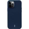 aiino italian ideas aiino - Custodia Silicone per iPhone 12 Pro Max, Strongly, Antiurto e Antigraffio, Wireless Charge, Impugnatura Morbida, Blu