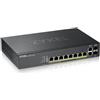 Zyxel GS2220-10HP-EU0101F switch di rete Gestito L2 Gigabit Ethernet (10/100/1000) Supporto Power over Ethernet (PoE) Nero
