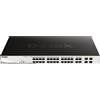 D - link D-Link DGS-1210-28P Gestito L2 Gigabit Ethernet (10/100/1000) Supporto Power over Ethernet (PoE) 1U Nero