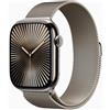 APPLE Smartwatch apple watch series 10 gps + cell 46mm natural titanium milanese loop s - m