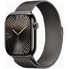 APPLE Smartwatch apple watch series 10 gps + cell 46mm state titanium milanese loop s - m