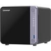 QNAP TS-432X-4G server NAS e di archiviazione Tower Alpine Alpine AL-524 4 GB DDR4 QNAP QTS Nero
