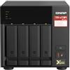 QNAP TS-473A NAS Tower Ryzen Embedded V1500B 8 GB DDR4 0 TB QNAP Turbo System Nero