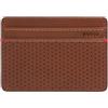 Fossil Sport Tourer Portafoglio/cartellino in pelle o poliestere per uomo, 10.16cm L × 0.64cm W × 6.99cm H, Marrone scuro