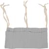 Marhynchus Borsa da Appendere per Lettino, 2 Tasche Organizer per Lettino con Cinghia Regolabile Borsa da Comodino per Neonato per Giocattoli (Grigio)