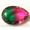 Sapphire_hub 80,50 ct. grande tormalina multicolore taglio pera pietra preziosa sfusa...