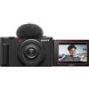 Sony Fotocamera digitale orientabile video in 4K Vlog camera ZV-1F