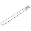 TAMIYA 70131 - Profilo Quadrato, 5 x 5 mm, 6 Pezzi, in plastica, 400 mm, Colore: Bianco