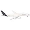 herpa Modellino aereo Lufthansa Boeing 787-9 Dreamliner, miniatura scala 1:500, pezzo da collezione, modello senza supporto, metallo